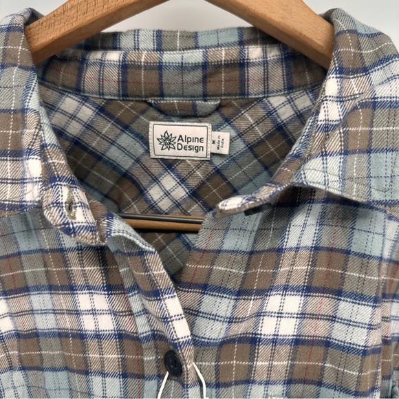 Alpine Design Multicolor Plaid Shirt - Picture 5 of 9
